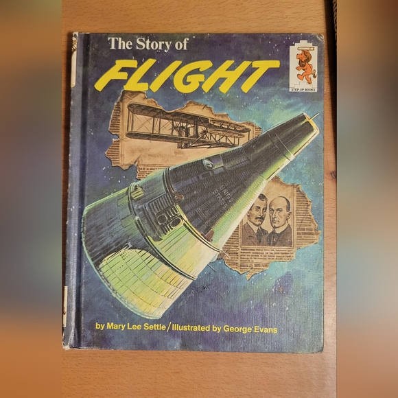 VTG Lot of 6 hardcover children's books 1960s-1970s Step-up Beginner Readers - Picture 16 of 16